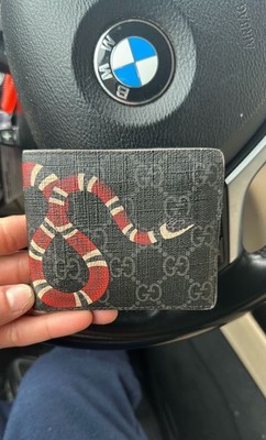 Gucci Men's King Snake GG Wallet