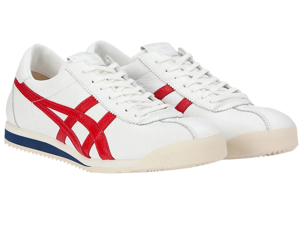 Onitsuka Tiger TIGER CORSAIR DELUXE 1181A155 102 WHITE CLASSIC RED