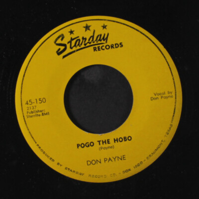 DON PAYNE: pogo the hobo / forever STARDAY 7