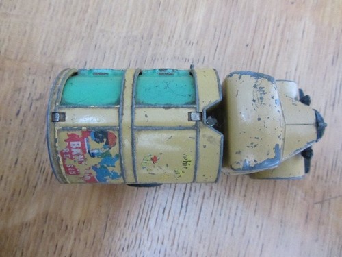 Dinky Meccano BIG BEDFORD GARBAGE TRUCK DUSTCART No.252 working UNRESTORED - Picture 7 of 8