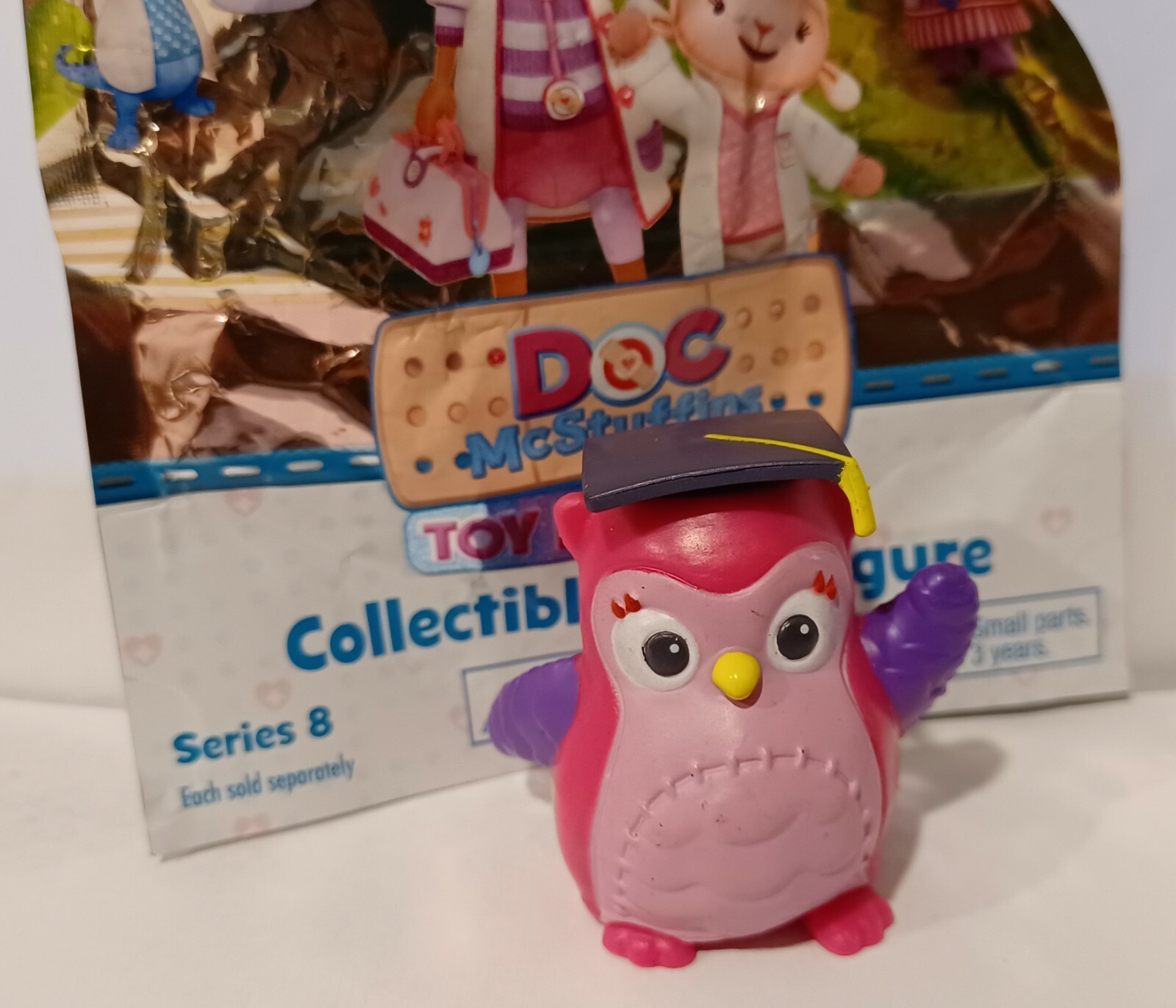 Disney Jr. Doc Mcstuffins PROFESSOR HOOTSBURG Pvc 3