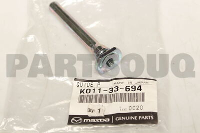 K01133694 Genuine Mazda PIN,GUIDE-FRT CALIPER K011-33-694 | eBay
