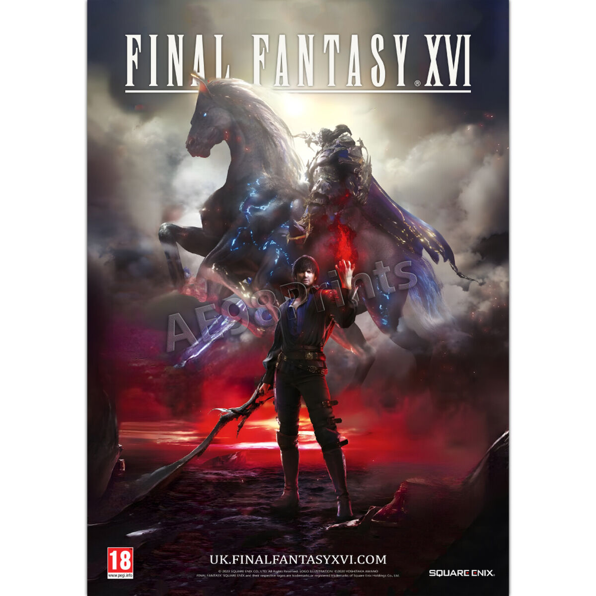 Final Fantasy XVI 16 Dominants Posters Wall Art Print Room 