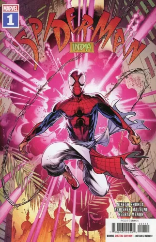 SPIDER MAN INDIA 1 A   NM- COMIC BOOK