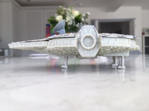 1979 Kenner Star Wars Mini Diecast metal Millennium Falcon No: 32910 YT1300 ship - Picture 5 of 12