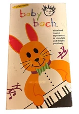 Baby Einstein Baby Bach VHS Video Tape Infant Learning Tested Gatefold Sleeve