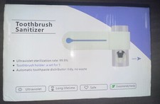 2 in 1 Ultraviolet Toothbrush Disinfector and automatic toothpaste distributor"