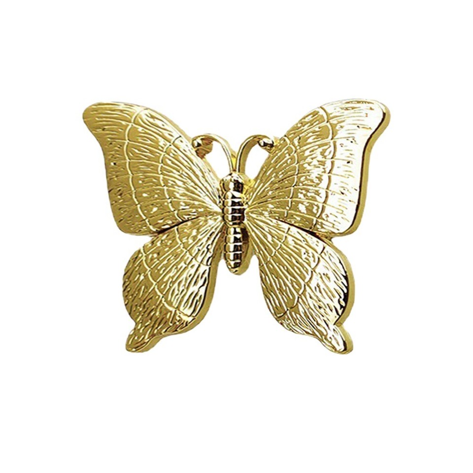 Trendy Zinc Alloy Knobs in Butterfly Shape for Children's