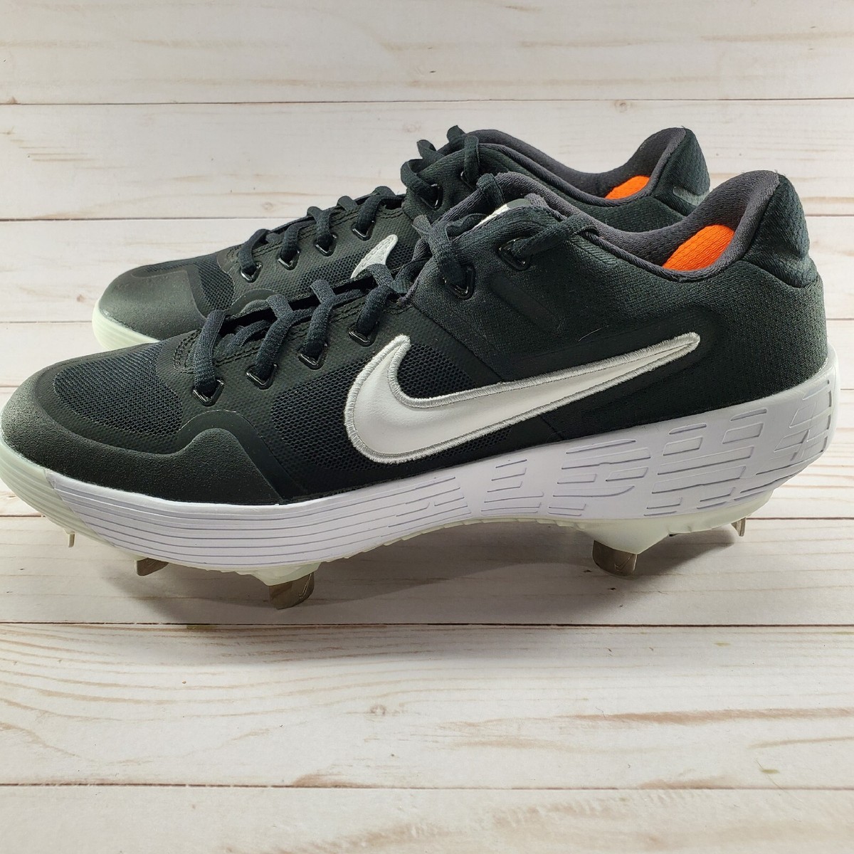 Nike Alpha Huarache Elite Metal Baseball Cleats Mens Sz Aj6873