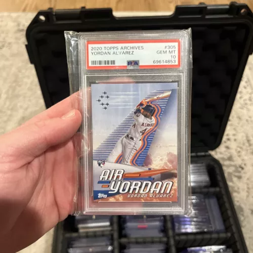 2020 Topps Archives Baseball #305 Yordan Alvarez SP RC PSA 10!!!