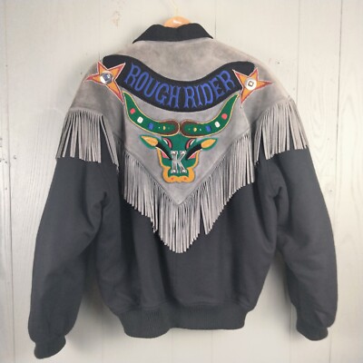 Kansai Yamamoto Kansai 02 Rough Rider Western Bomber Jacket Kansai Yamamoto Kansai 02 Rough Rider Western Bomber Jacket