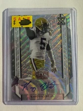 K215,178 - 2021 Leaf Metal Draft Wave #BAKVJ Kary Vincent Jr.  Aut