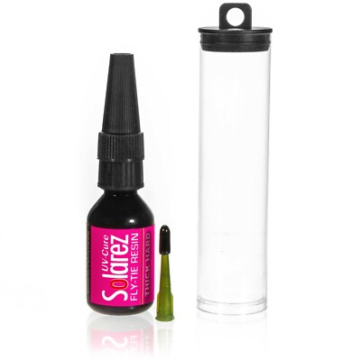 Solarez Fly Tie UV Cure Resin 3 Pack Starter Kit Thin Thick Hard Formula for sale online Solarez Fly Tie UV Cure Resin 3 Pack Starter Kit Thin Thick Hard Formula for sale online