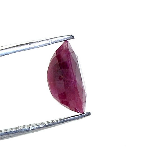 1,42 Kt zertifizierter natürlicher Rubin ovaler Schnitt 7,80x5,80 mm Mosambik loser Edelstein - Bild 5 von 7
