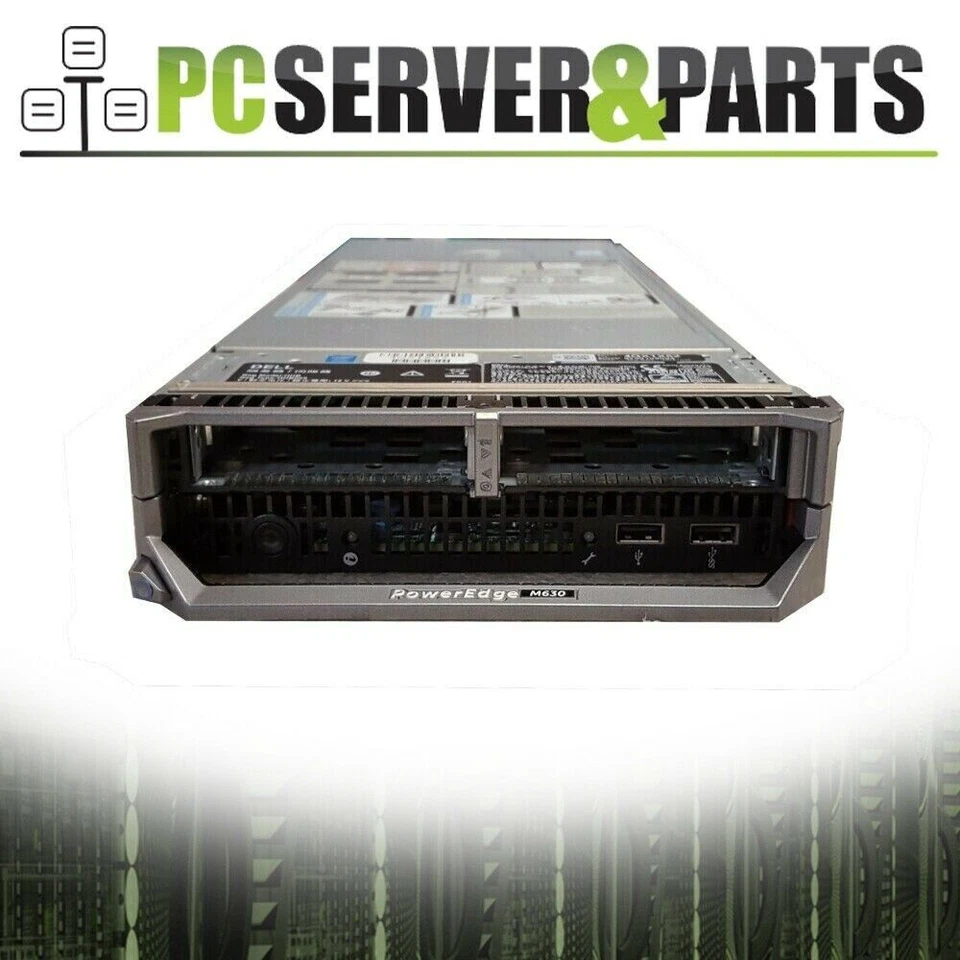 Dell PowerEdge M630 Blade Server 24-Cores 2X E5-2680 V3 128GB RAM H730 No HDD - Image 2 of 4