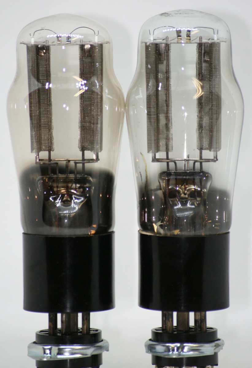 U50 MESH PLATE TUBE MARCONI MATCHED PAIR VALVE 5Y3G CV1856 U52 L63
