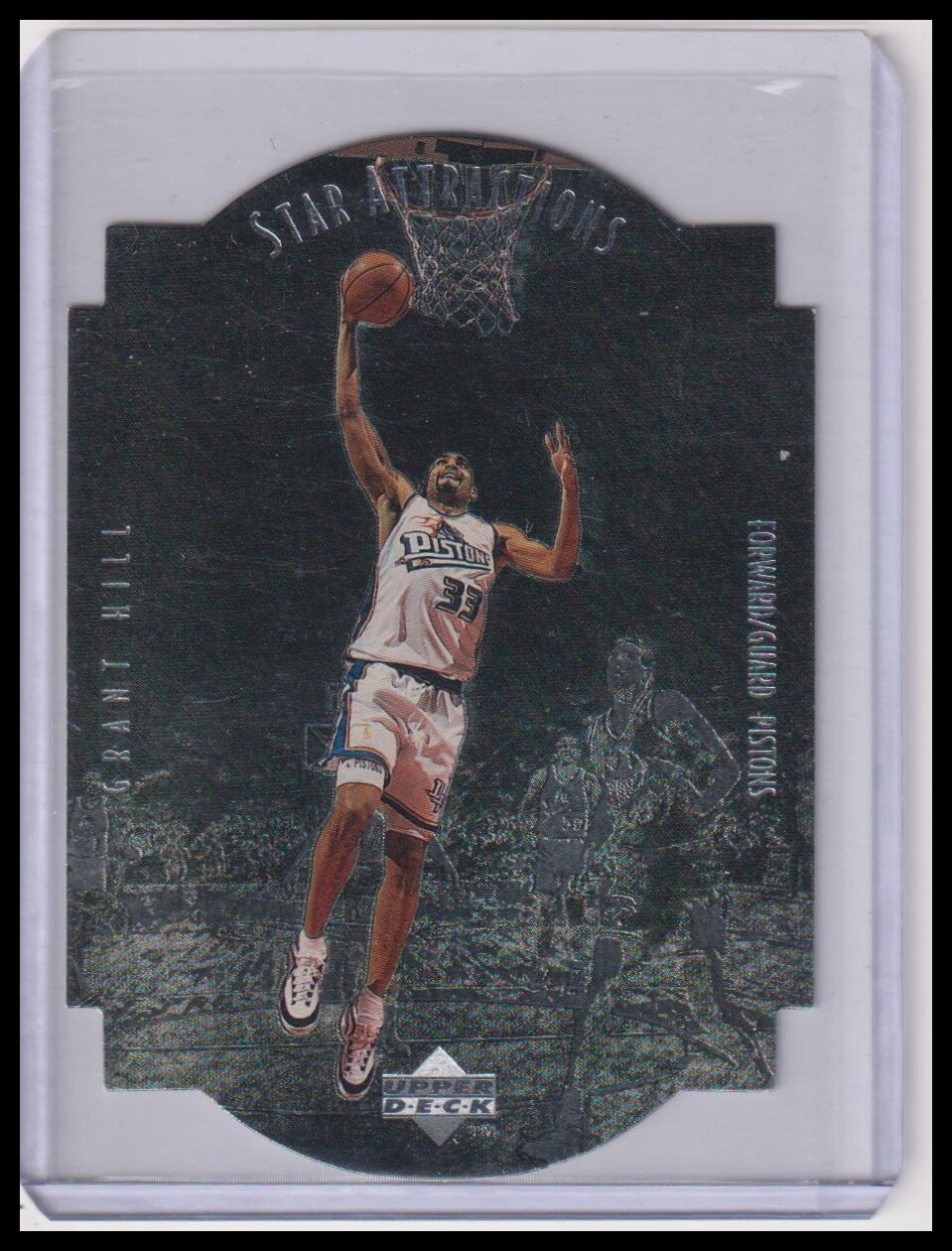 1997-98 Collector's Choice Grant Hill #SA17 Star Attractions Detroit Pistons