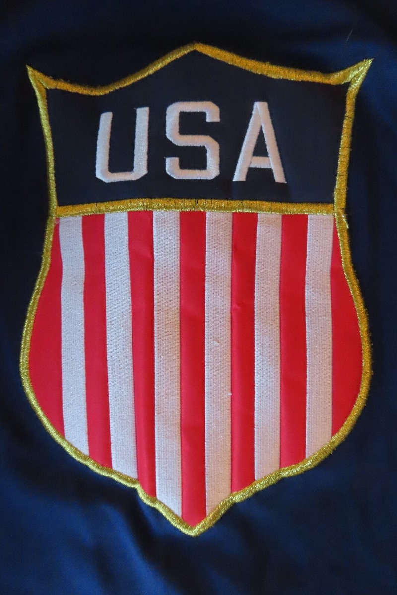 Bonnet Tricoté USA Hockey - Bleu Marine - Sous Licence Officielle - Lowsportgear.com