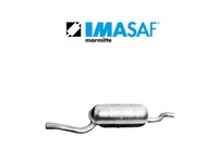 262307 Hinterer SchalldäMpfer Passend FüR Fiat 127 900 (Imasaf)