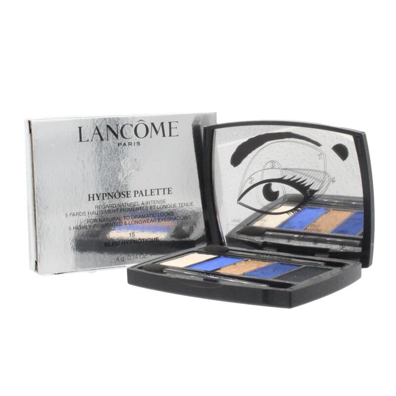 Lancome Blue Eyeshadow Palette Hypnose Gold Eye Shadows 15 Bleu Hypnotique