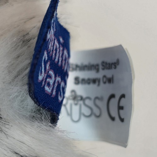 Snowy Owl Stuffed Animal Plushie Shining Stars Russ 2006 - Picture 7 of 9
