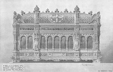 4365) BOLOGNA RELIQUARY FOR THE BODY OF ST. PETRONIUS.