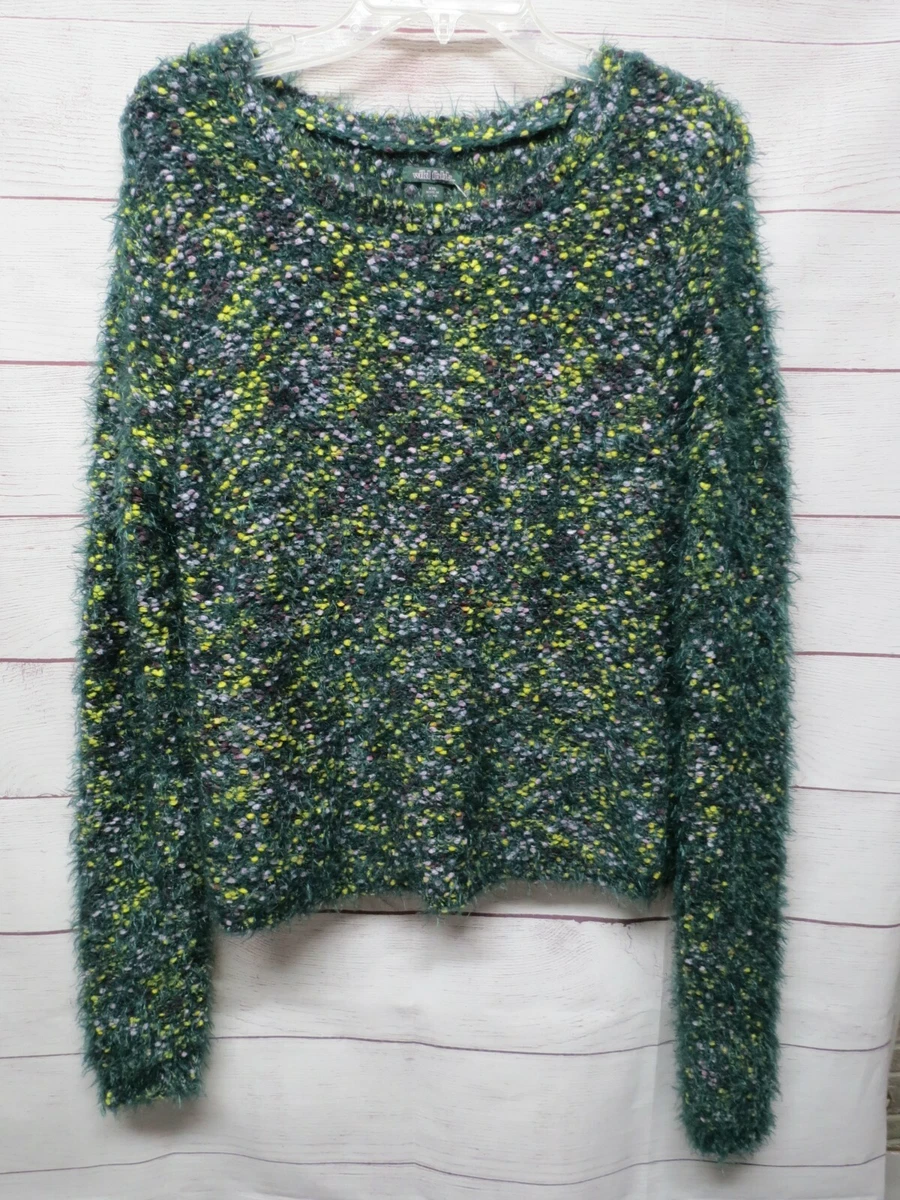 Wild fable fuzzy clearance sweater