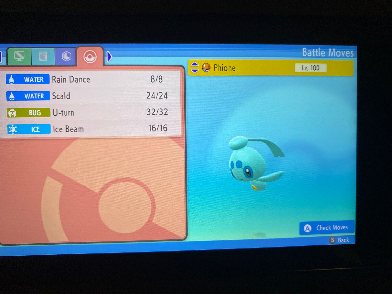 Pokemon Brilliant Diamond and Shining Pearl Manaphy and Shiny Phione Bundle  6IV