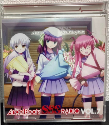 Angel Beats! SSS RADIO Vol.1〜7 Japanese anime Angel Beats! CD Radio CD Angel Beats! SSS