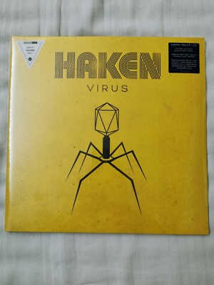 HAKEN - VIRUS 2LP+CD LTD GOLDEN VINYL 2020 SEALED 