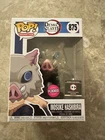 Funko Pop! Demon Slayer: Inosuke Hashibira (flocked) Chalice Collectibles
