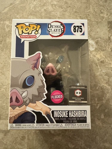 Funko Pop! Demon Slayer: Inosuke Hashibira (flocked) Chalice Collectibles