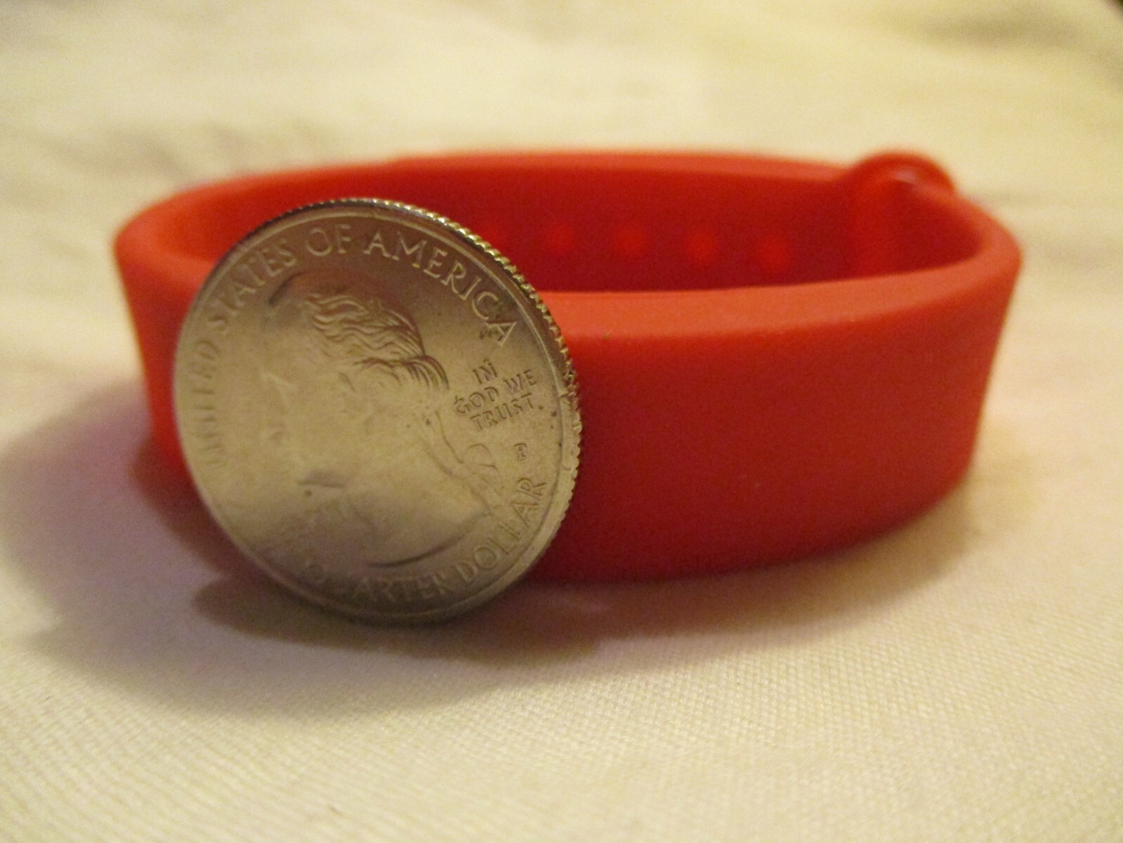 Digital Watch Rectangular Face Red Band Modern St… - image 10