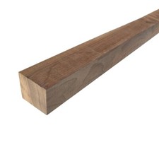 Listello Legno Massello di Noce Canaletto Grezzo mm 50 x Varie Misure x 1500