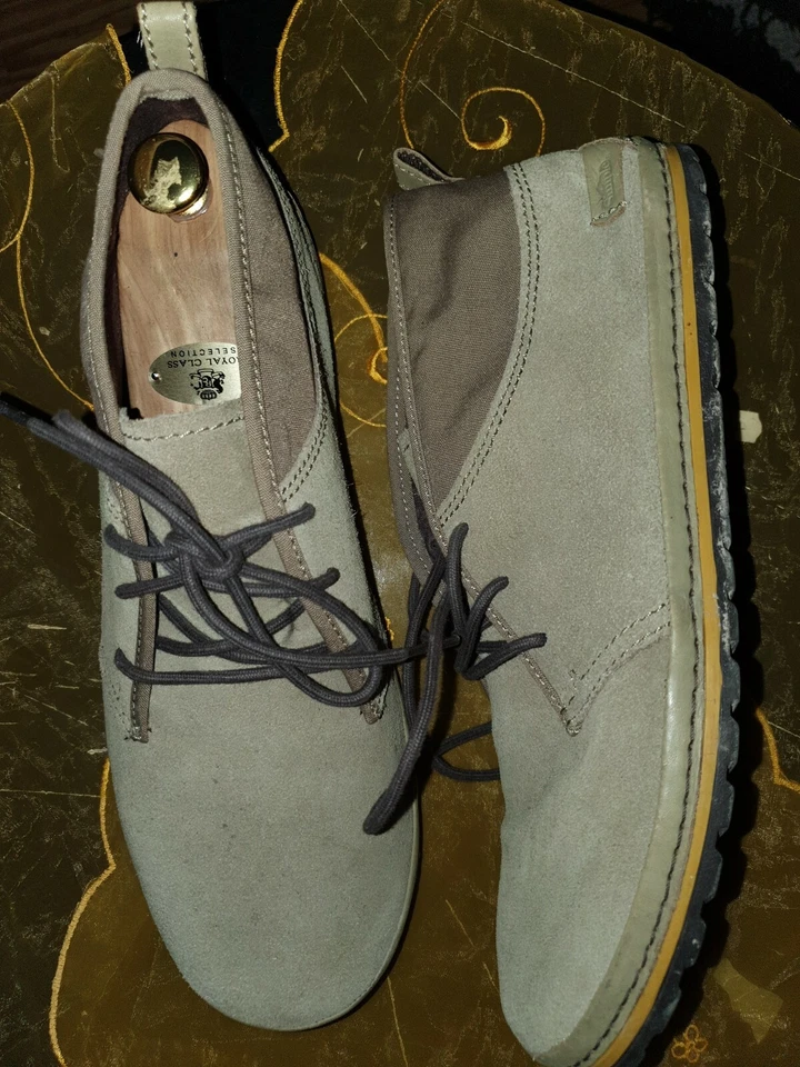 Simple Bio Öko Eco Herren Sneakers Schuhe Beige Gr.44 Wildleder - Bild 1 von 4