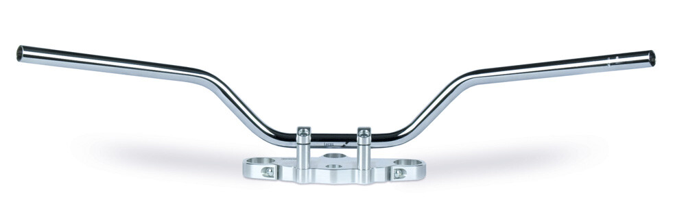 Guidon moto TRW Lucas Steel Handlebar 22mm Classic High chrome brillant glossy