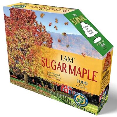 Madd Capp: I Am Sugar Maple - 1000 Piece Tree Shaped Puzzle