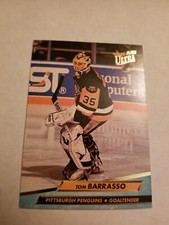 VINTAGE 1992-93 Fleer Ultra - #162 Tom Barrasso /w Free Sleeve