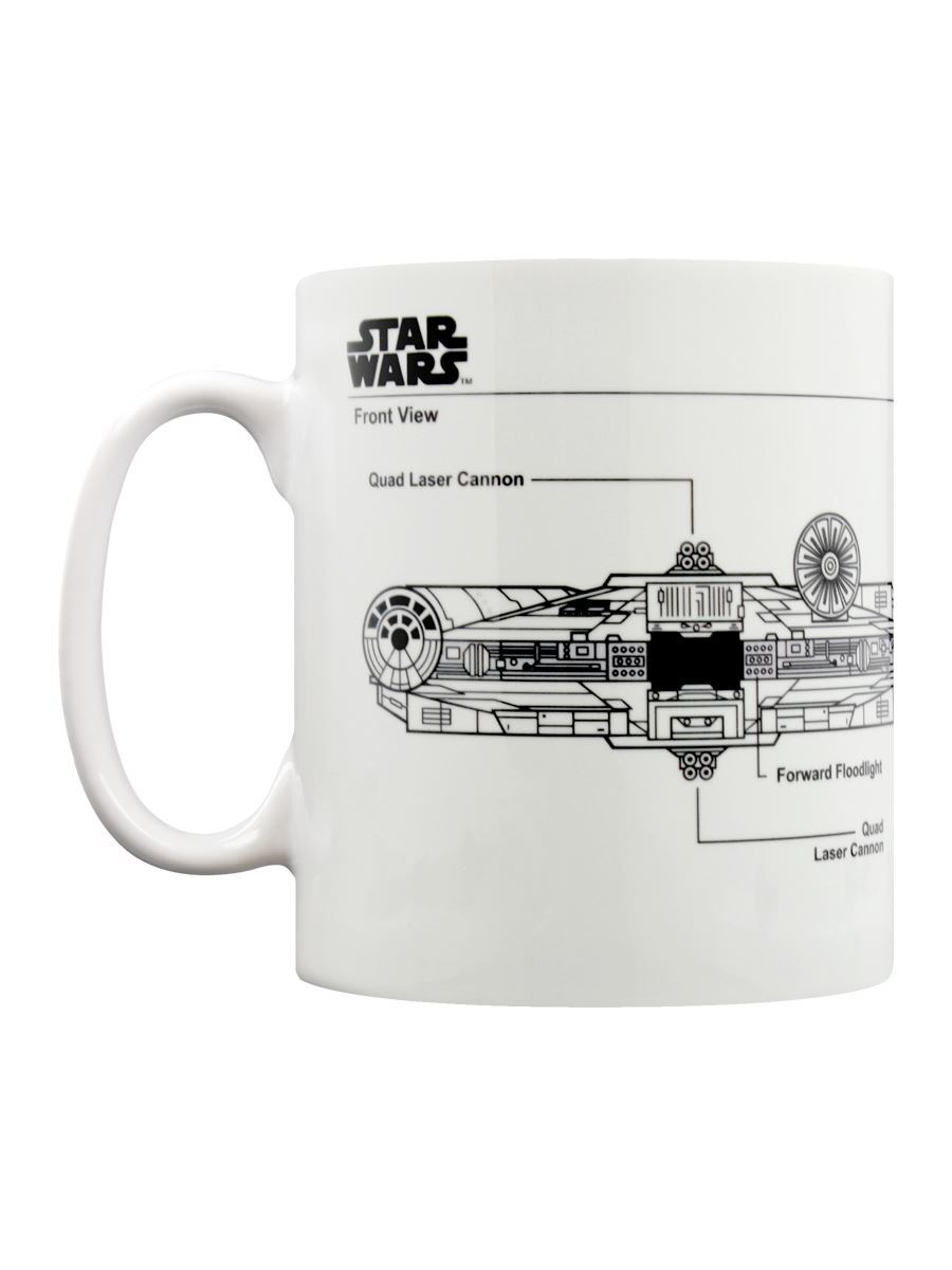 Star Wars Millennium Falcon Sketch
