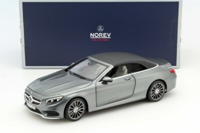 2015 MERCEDES-BENZ S-CLASS CABRIOLET GRAY 1:18 OPENING BODY PARTS