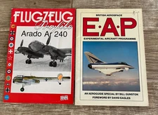 Flugzeug Profile Arado Ar 240 & British Aerospace EAP - Lot of 2