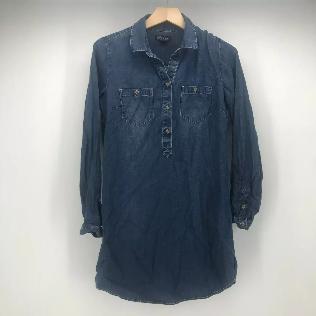 Lucky brand cheap chambray dress