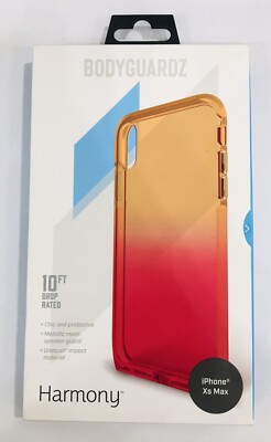 LOT OF 10 BodyGuardz Harmony iPhone Xs Max Case in Sunset Color