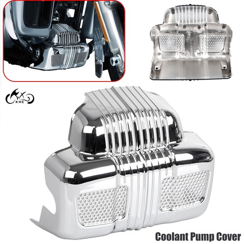 Chrome Coolant Pump Cover For Harley Tri Glide Ultra Classic FLHTCUTG Road Glide - Picture 2 of 21