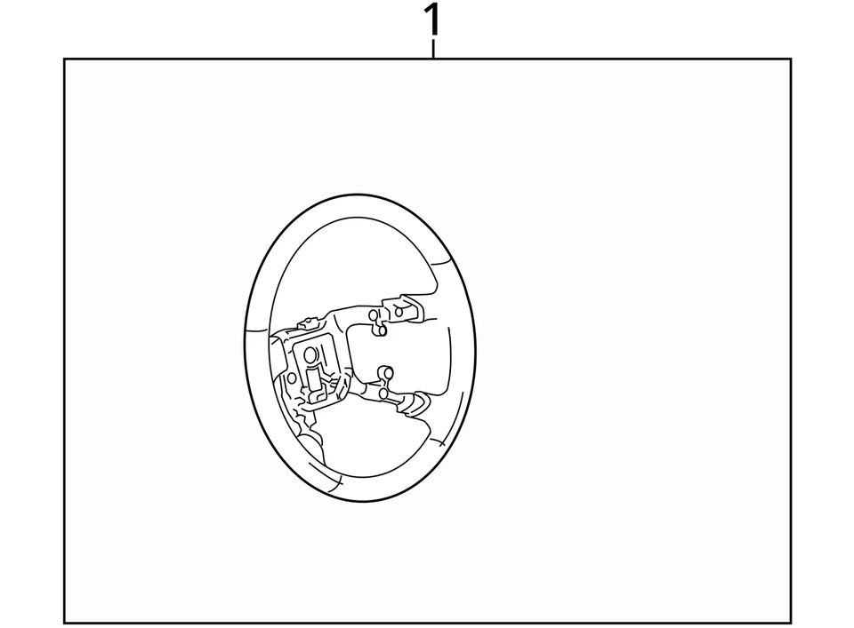 SE ADAPTA A 06-08 VOLANTE CADILLAC DTS ASM 15847519 - NUEVO OEM Foto 4 de 4