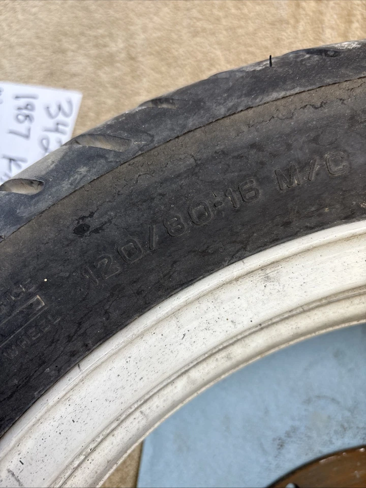 Conjunto de llanta trasera Kawasaki Ninja 250 R 1987 342 Foto 4 de 4