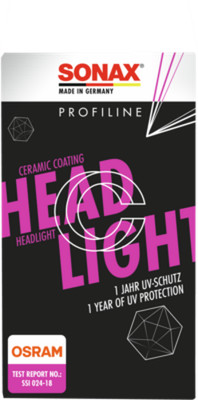 SONAX Aufbereitungs-Set, Scheinwerfer PROFILINE CeramicCoating CC Headlight