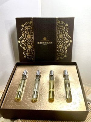 NIB!Molton Brown Perfume Spicy & Citrus Discovery Set 4pc Travel Spray Gift Set
