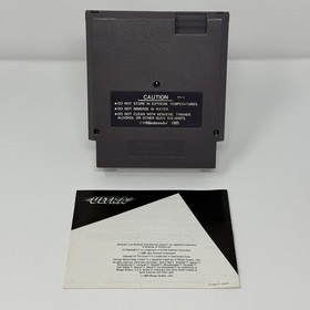 Teenage Mutant Ninja Turtles &bull; NES, 1989 &bull; Cartuccia e manuale &bull; Testato