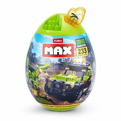 ZURU Max Build More - Dino Adventure Raptor Force